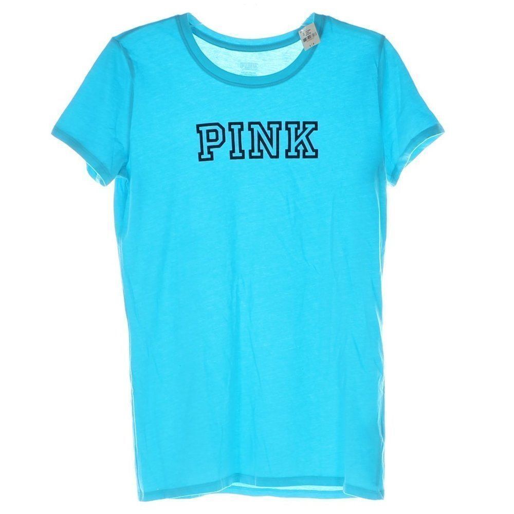 Crew Tee Shirt Pink Victoria's Secret NWT